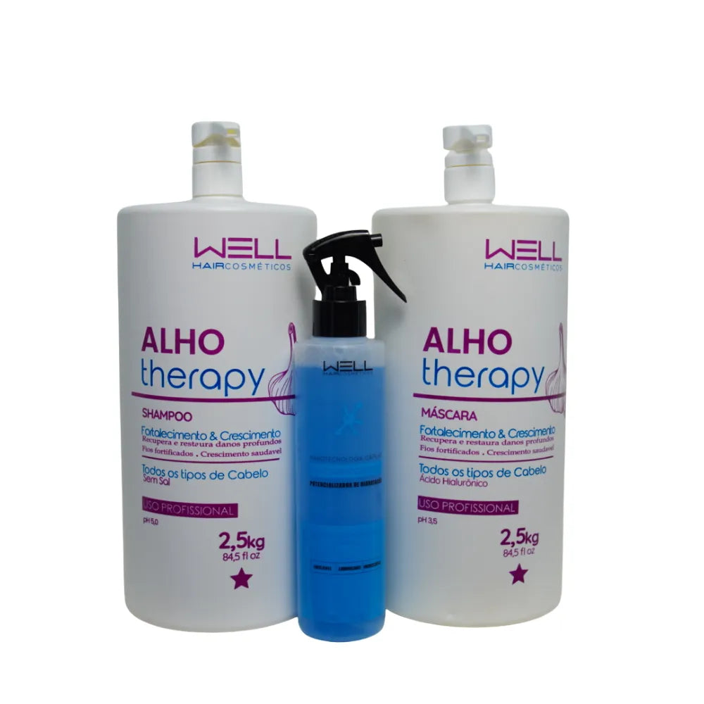 Kit Alho Fortalecimento e Crescimento profissional mais potencializador Hidratação