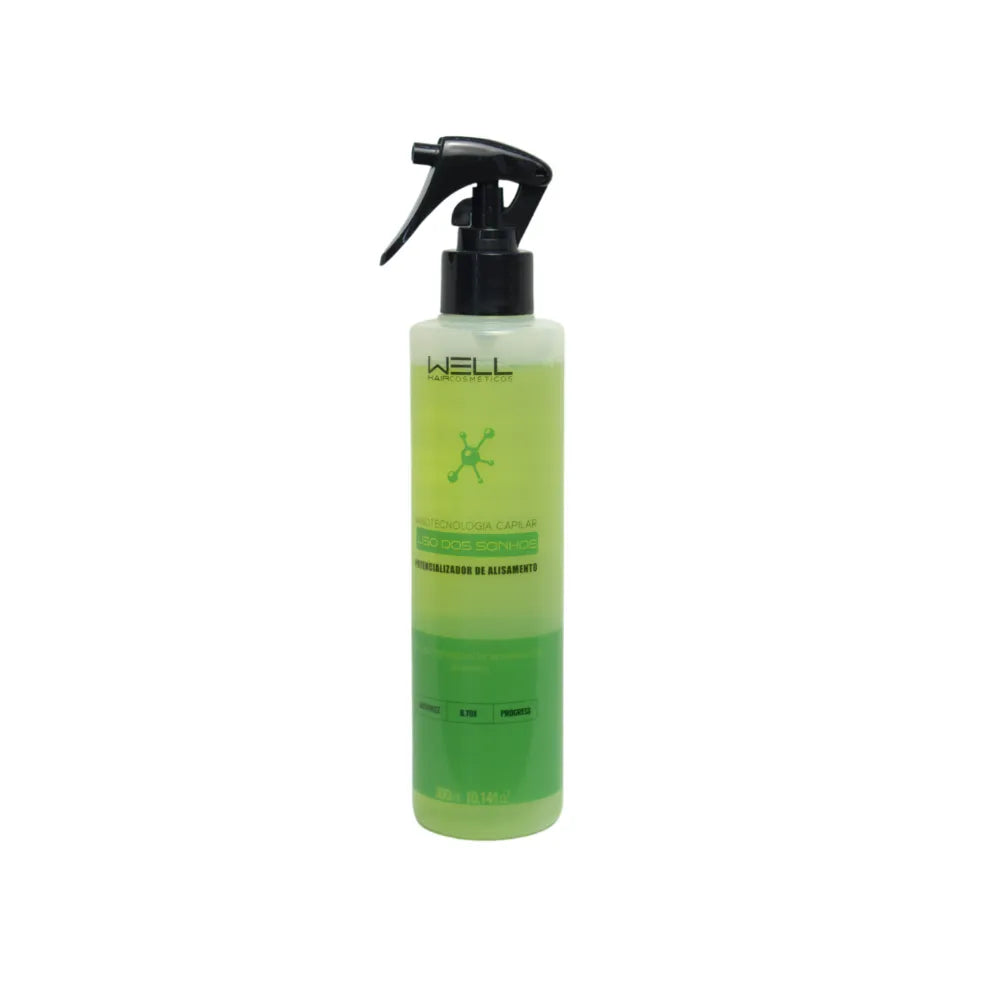 Spray Potencializador Nano Liso dos Sonhos 300ml Well Hair