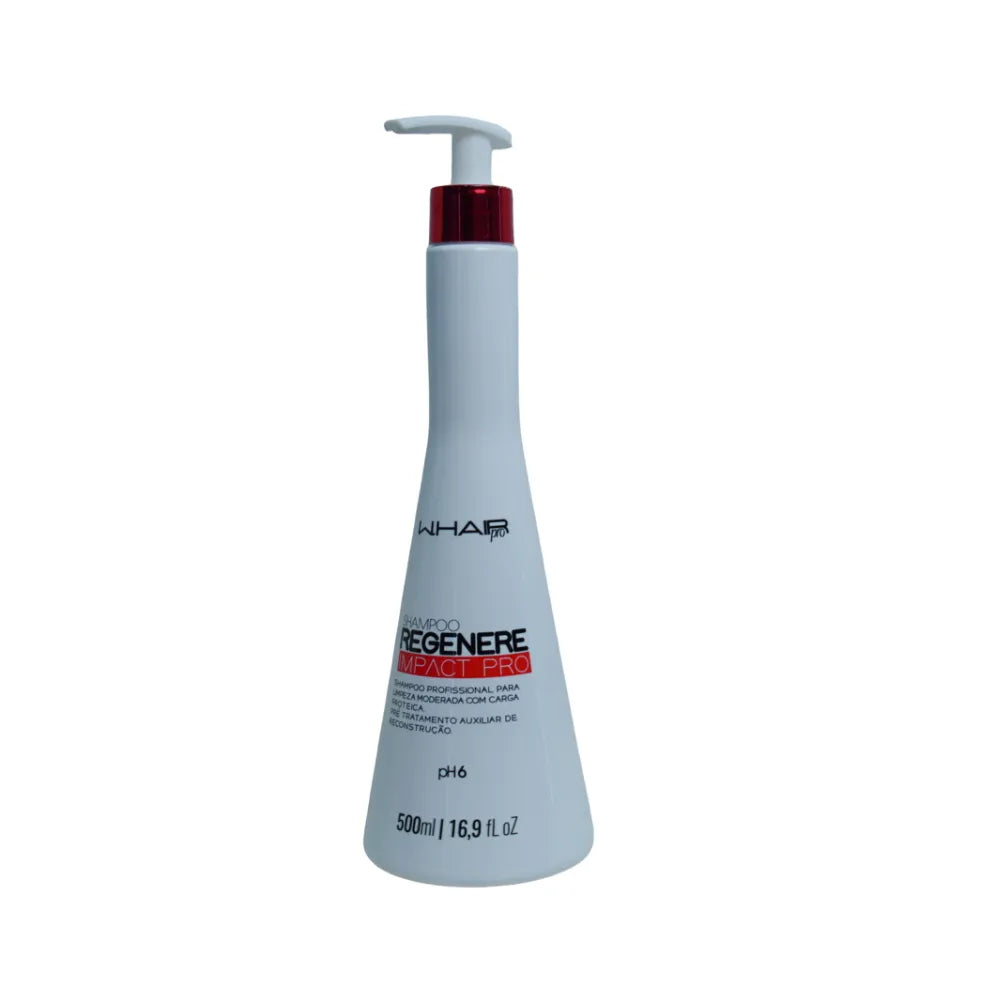 SHAMPOO REGENERE 500ml - RECONSTRUTOR - WELL HAIR COSMÉTICOS