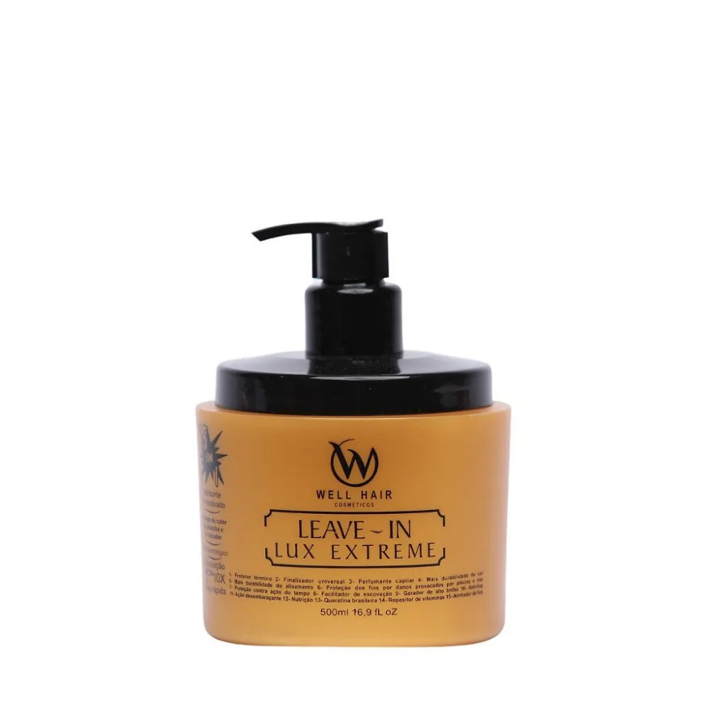 LEAVE-IN LUX EXTREME 500ML - WELL HAIR COSMÉTICOS