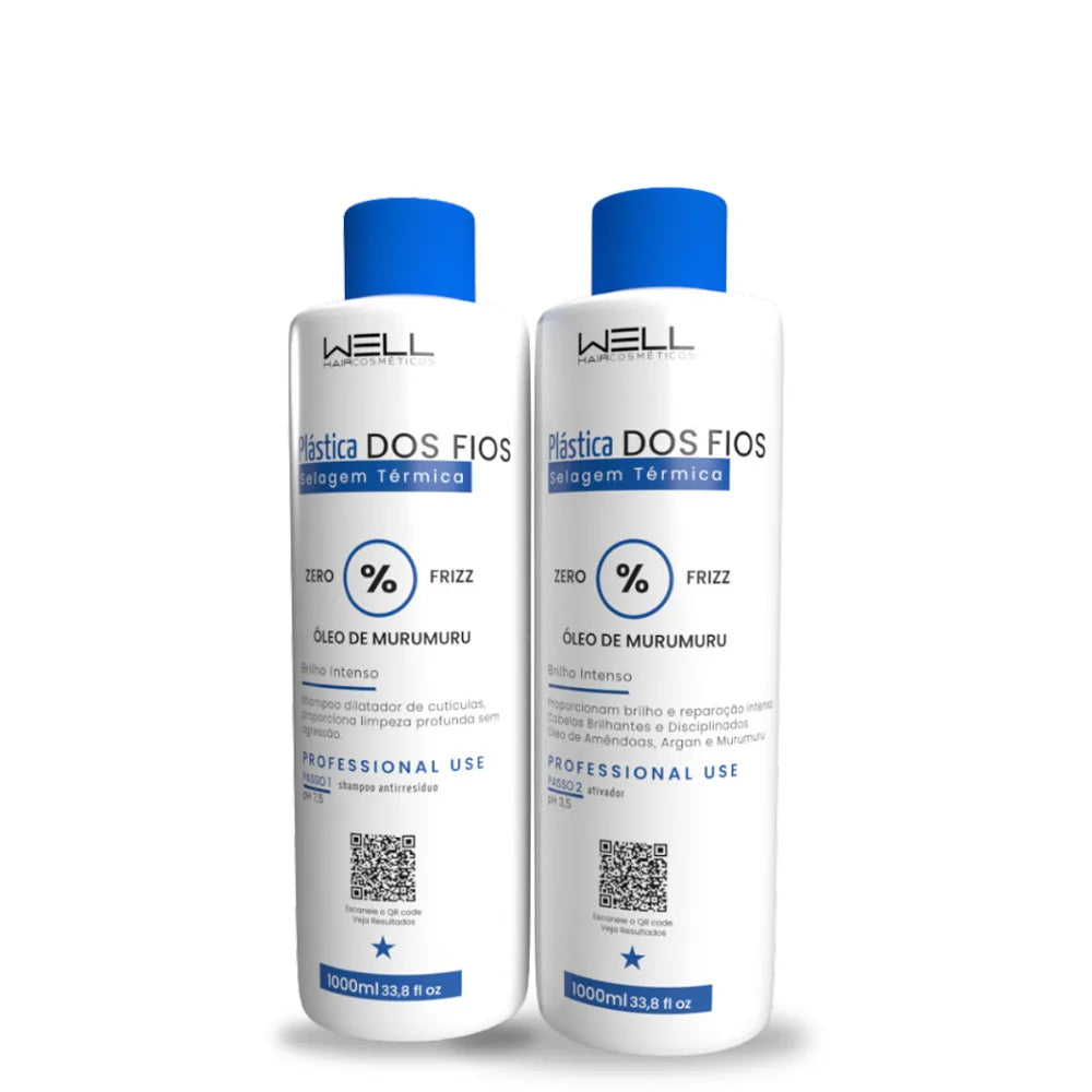 Kit Plástica dos Fios - Well Hair Cosméticos
