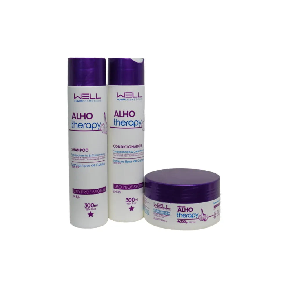 KIT HOME  ALHO THERAPY - WELL HAIR COSMÉTICOS