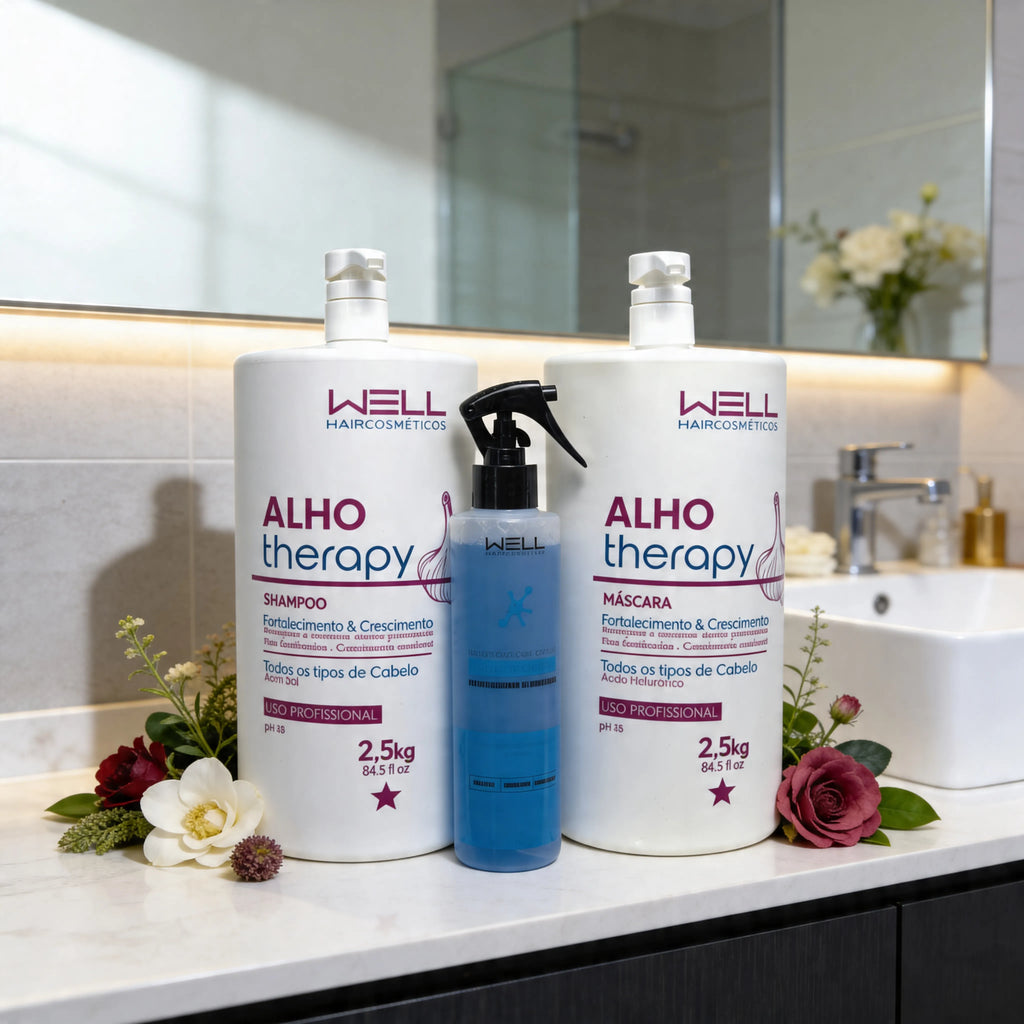Kit Escova Fácil Nutrição Profissional mais potencializar Hidratação