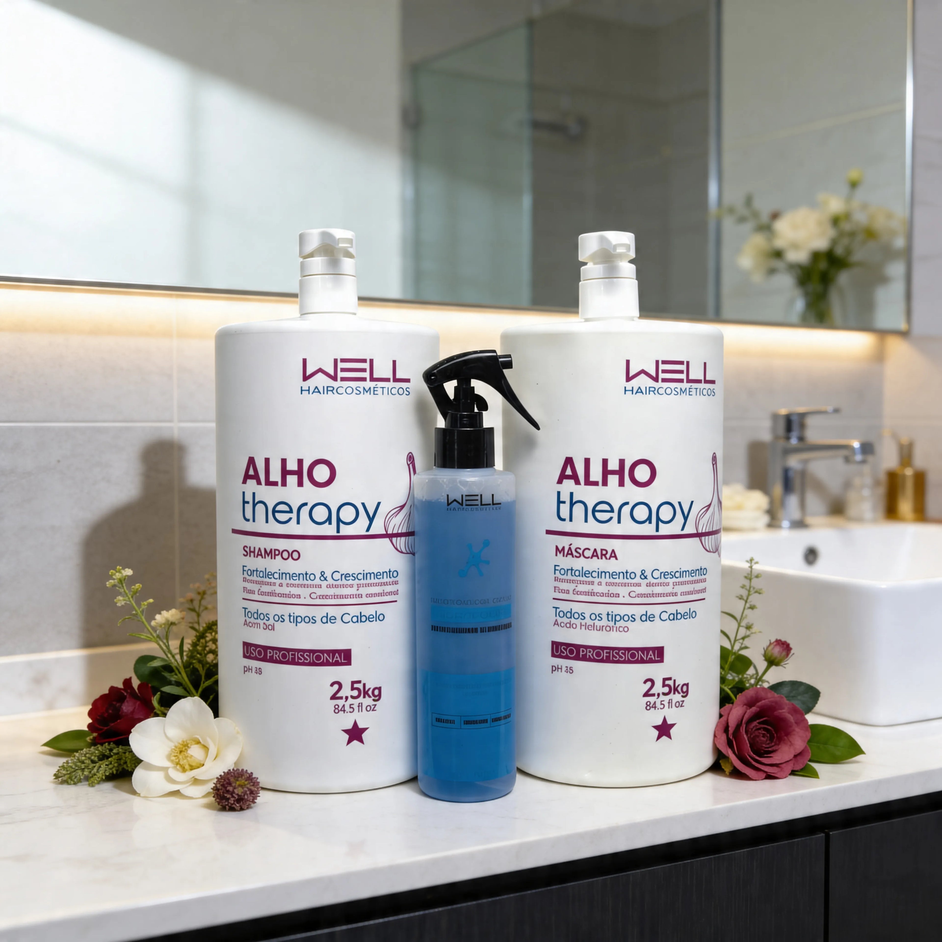 Kit Escova Fácil Nutrição Profissional mais potencializar Hidratação