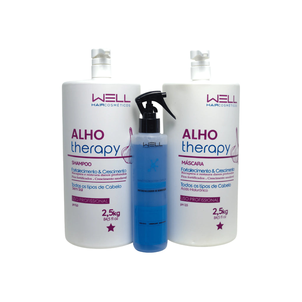 Kit Escova Fácil Nutrição Profissional mais potencializar Hidratação
