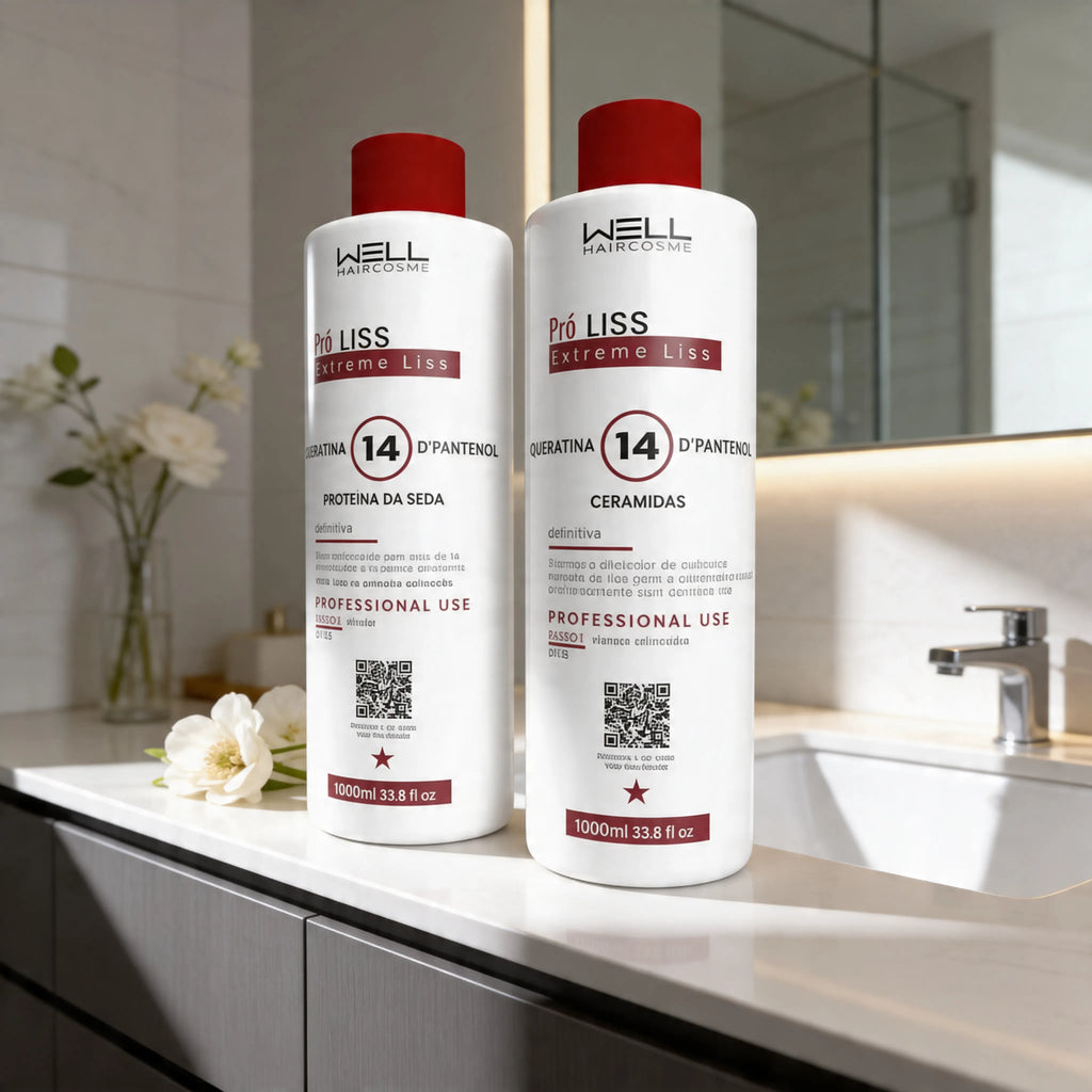 PROGRESSIVA ( DEFINITIVA )  PRÓ-LISS LISO EXTREMO 1L - WELL HAIR COSMÉTICOS