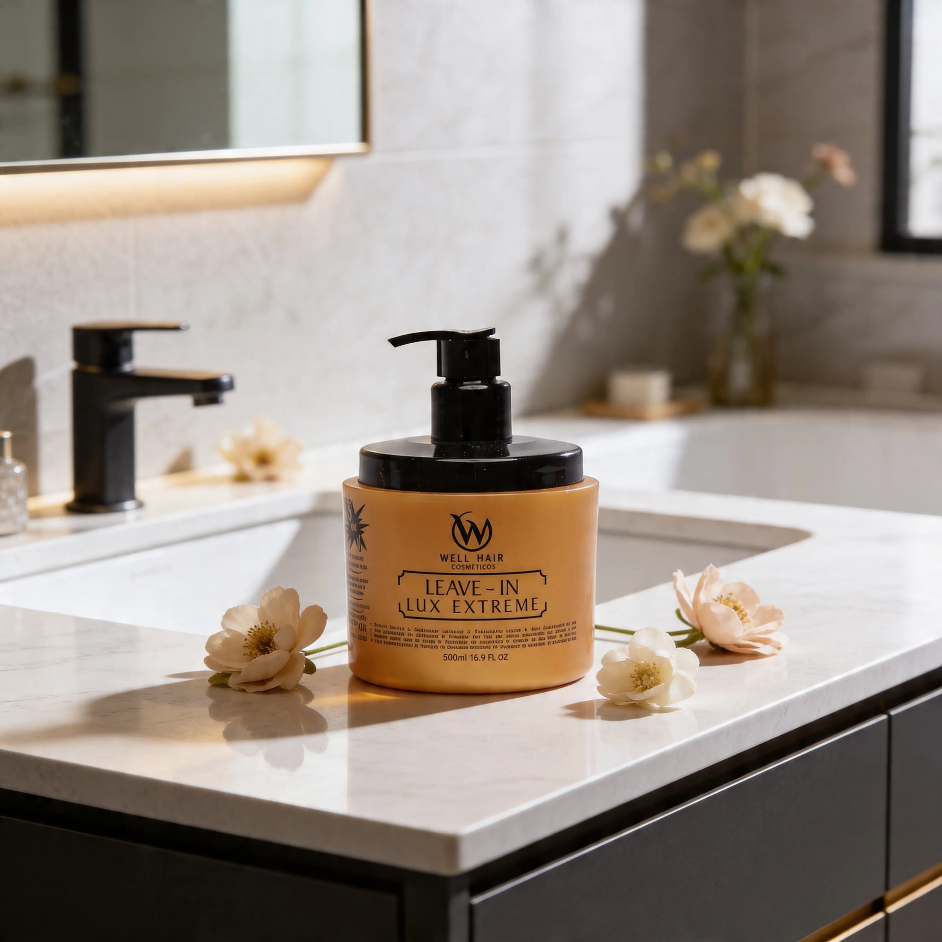 LEAVE-IN LUX EXTREME 500ML - WELL HAIR COSMÉTICOS