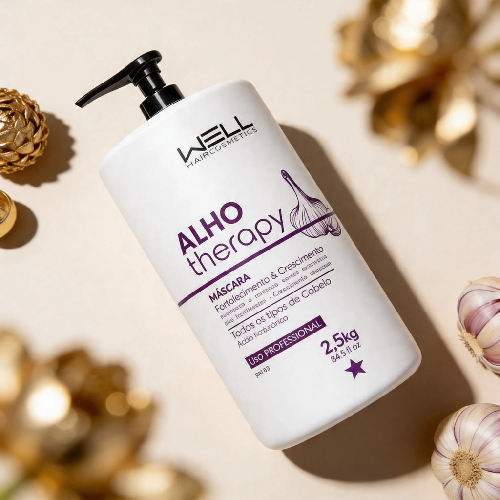 Máscara Alho Therapy 2,5L- Well Hair Cosméticos