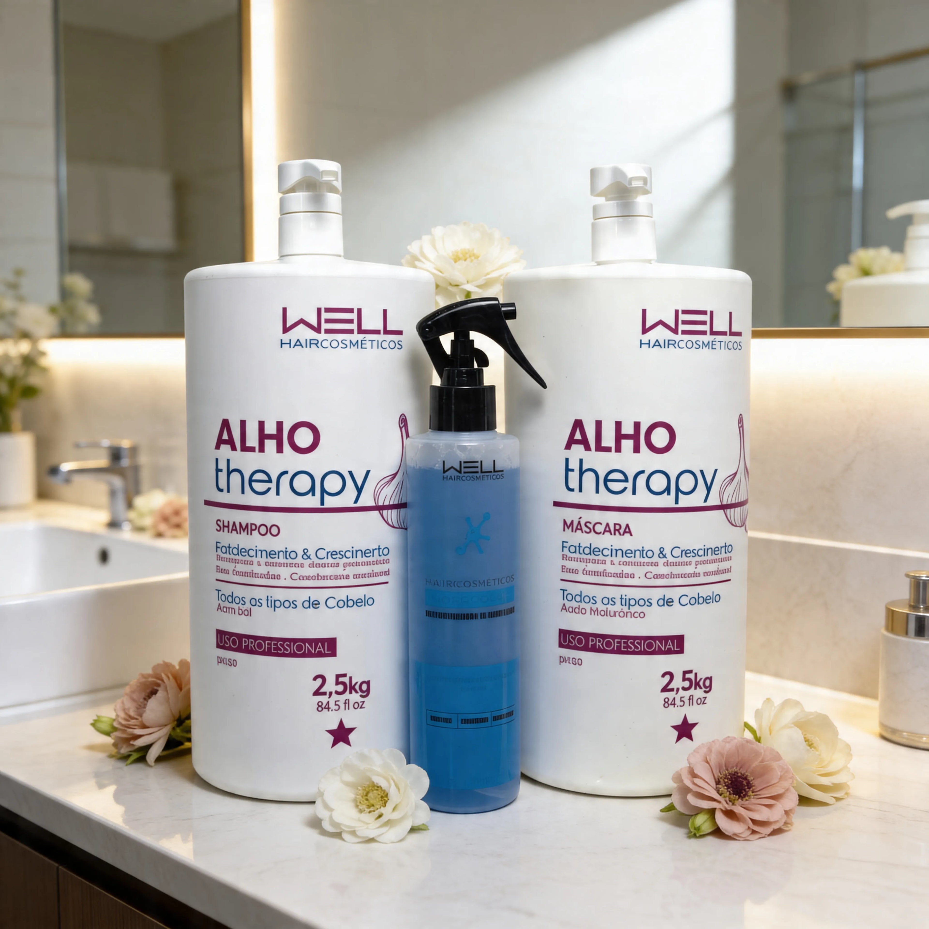 Kit Alho Fortalecimento e Crescimento profissional mais potencializador Hidratação