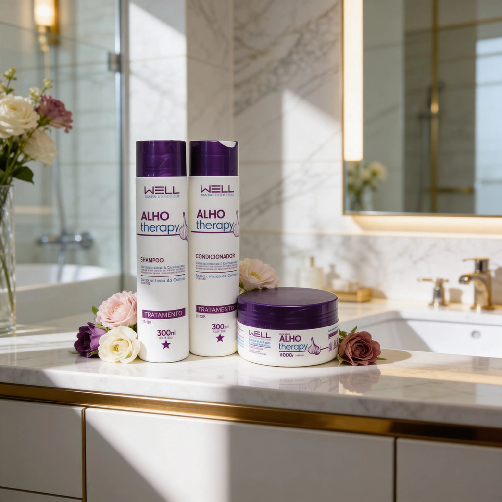 KIT HOME  ALHO THERAPY - WELL HAIR COSMÉTICOS
