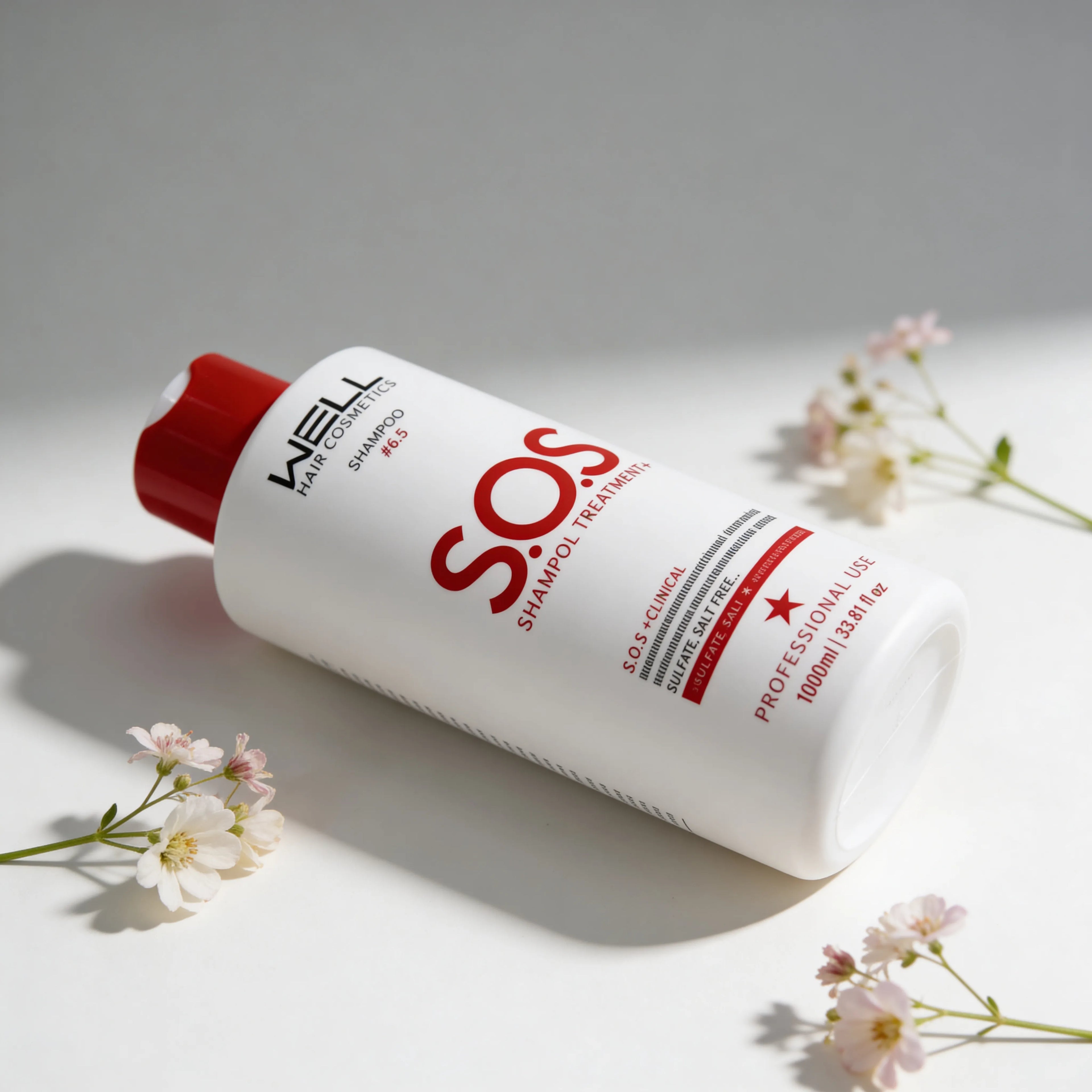 SHAMPOO S.O.S 1L-WELL HAIR COSMETICOS