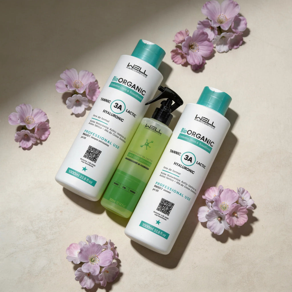 Kit Progressiva Orgânica Profissional mais potencializador liso dos sonhos