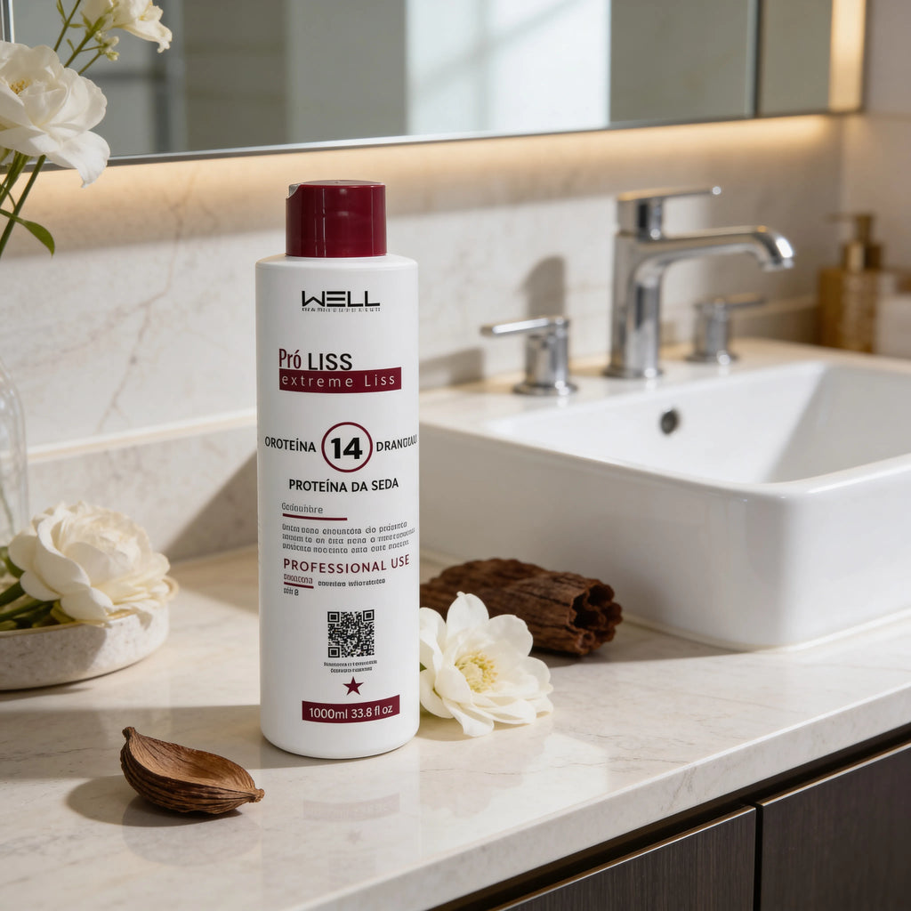 SHAMPOO PRÓ-LISS 1L STEP 1 - WELL HAIR COSMÉTICOS