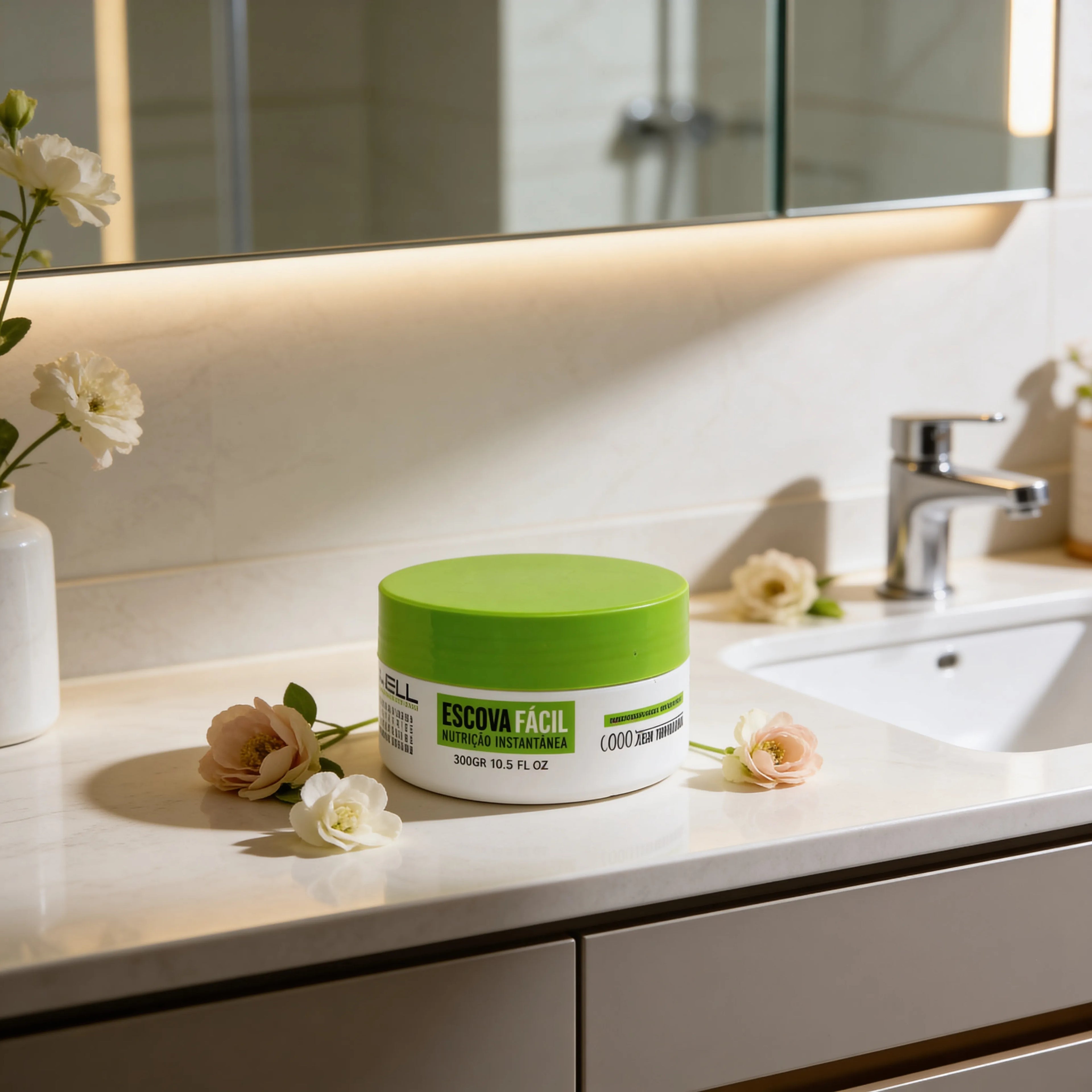 MÁSCARA ESCOVA FÁCIL 300g - WELL HAIR COSMÉTICOS
