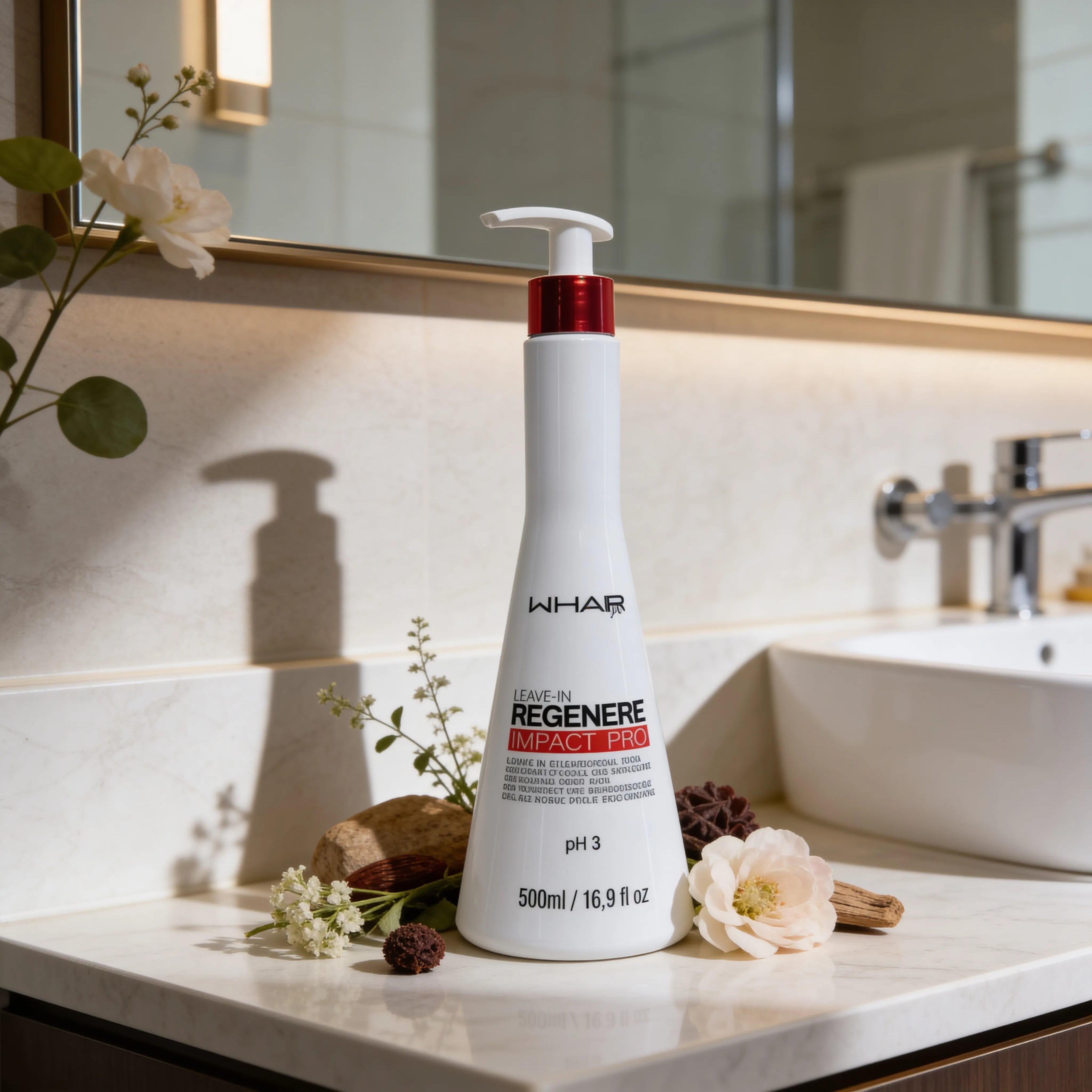 SHAMPOO REGENERE 500ml - RECONSTRUTOR - WELL HAIR COSMÉTICOS
