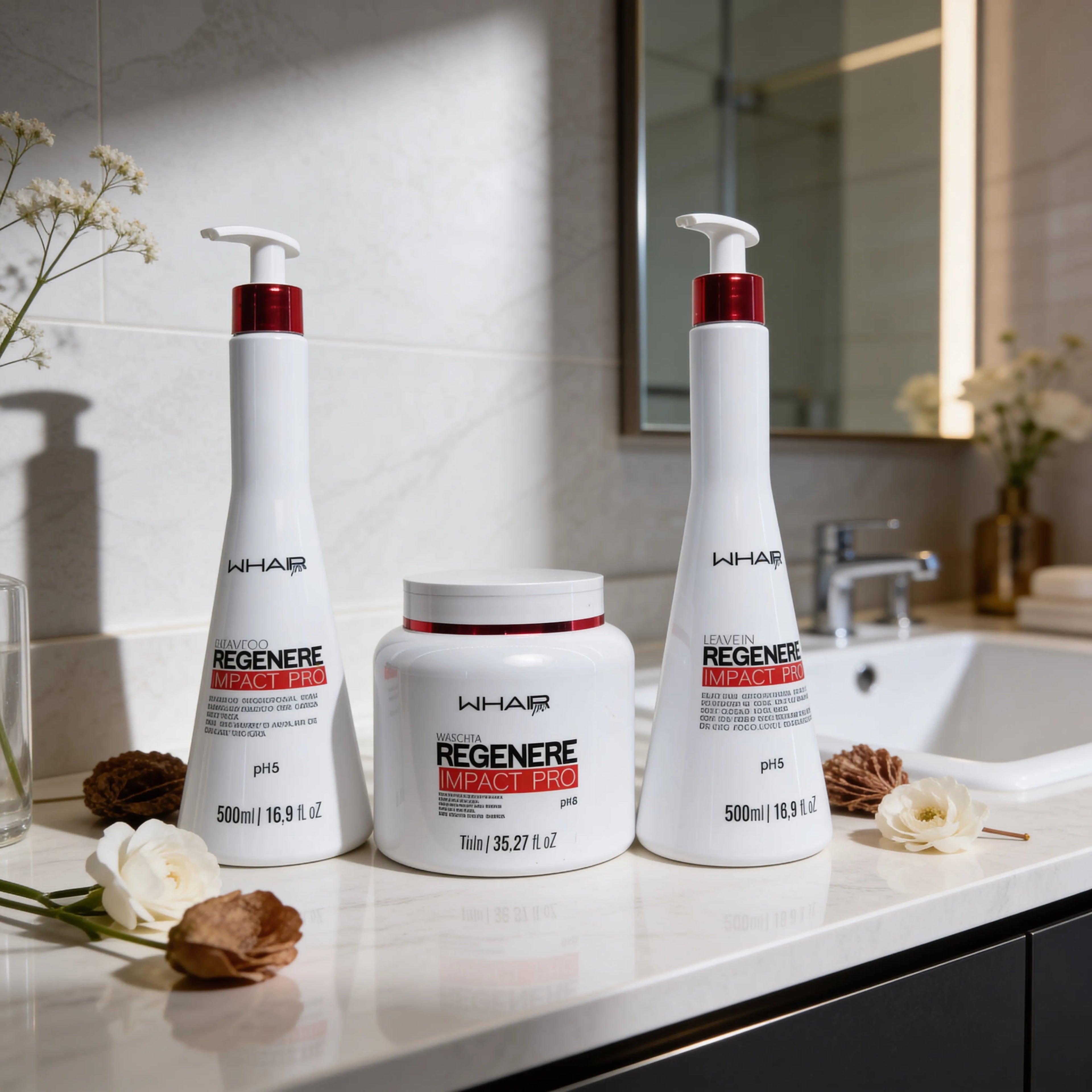 KIT REGENERE IMPACT PRO - W. HAIR PRO WELL HAIR COSMÉTICOS