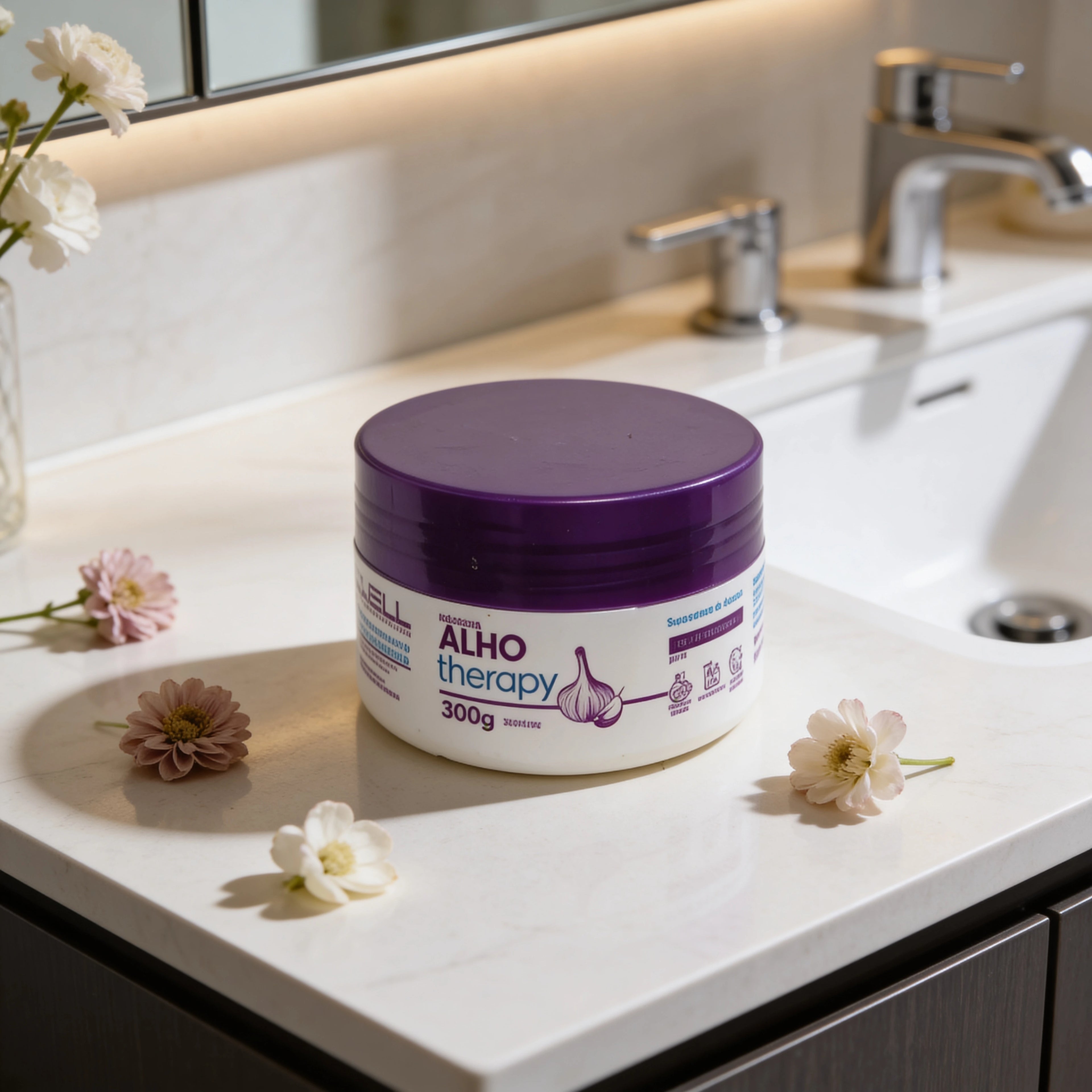 MÁSCARA ALHO THERAPY 300G-WELL HAIR COSMETICOS