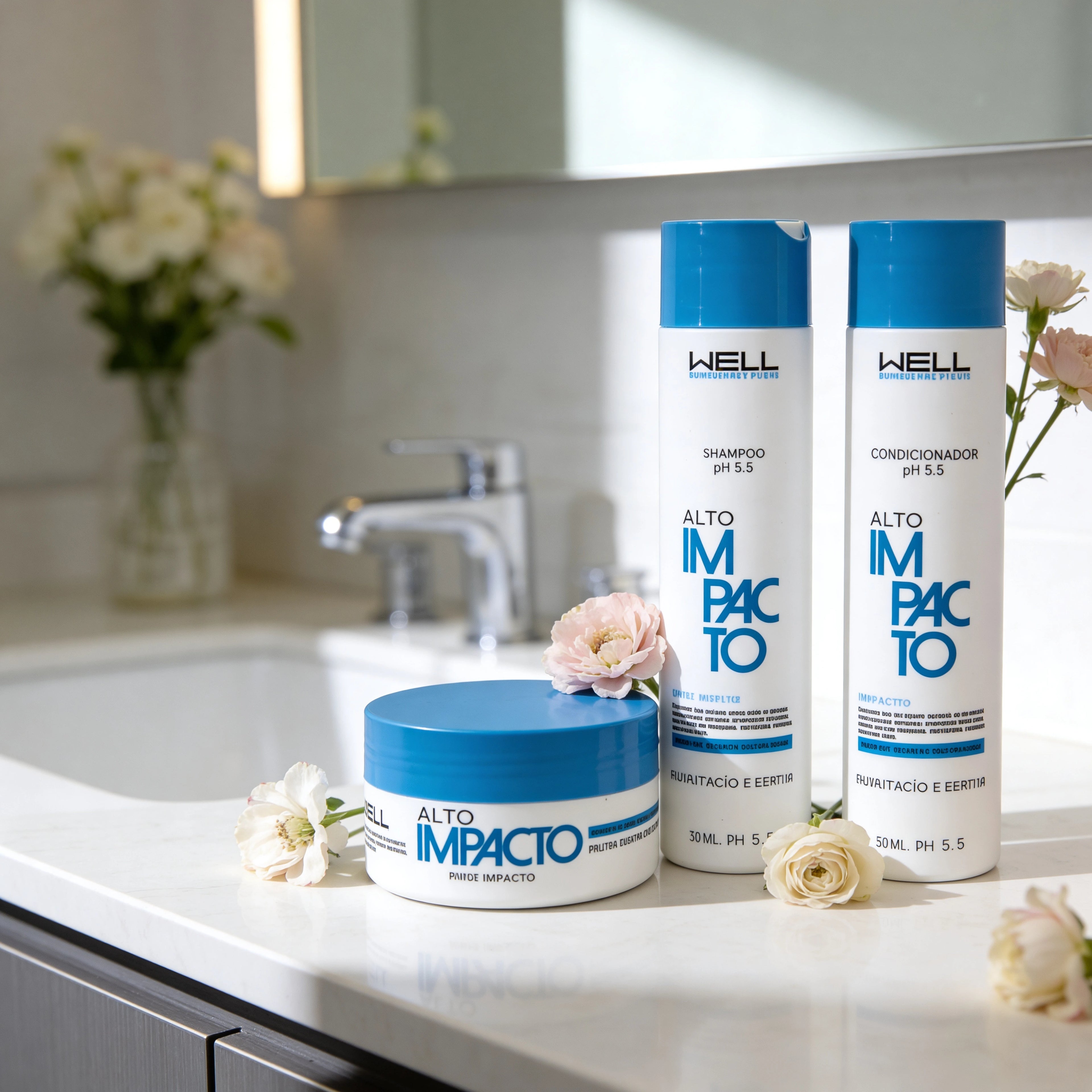 Kit Tratamento Home Care Alto Impacto Shampoo, Máscara e Condicionador
