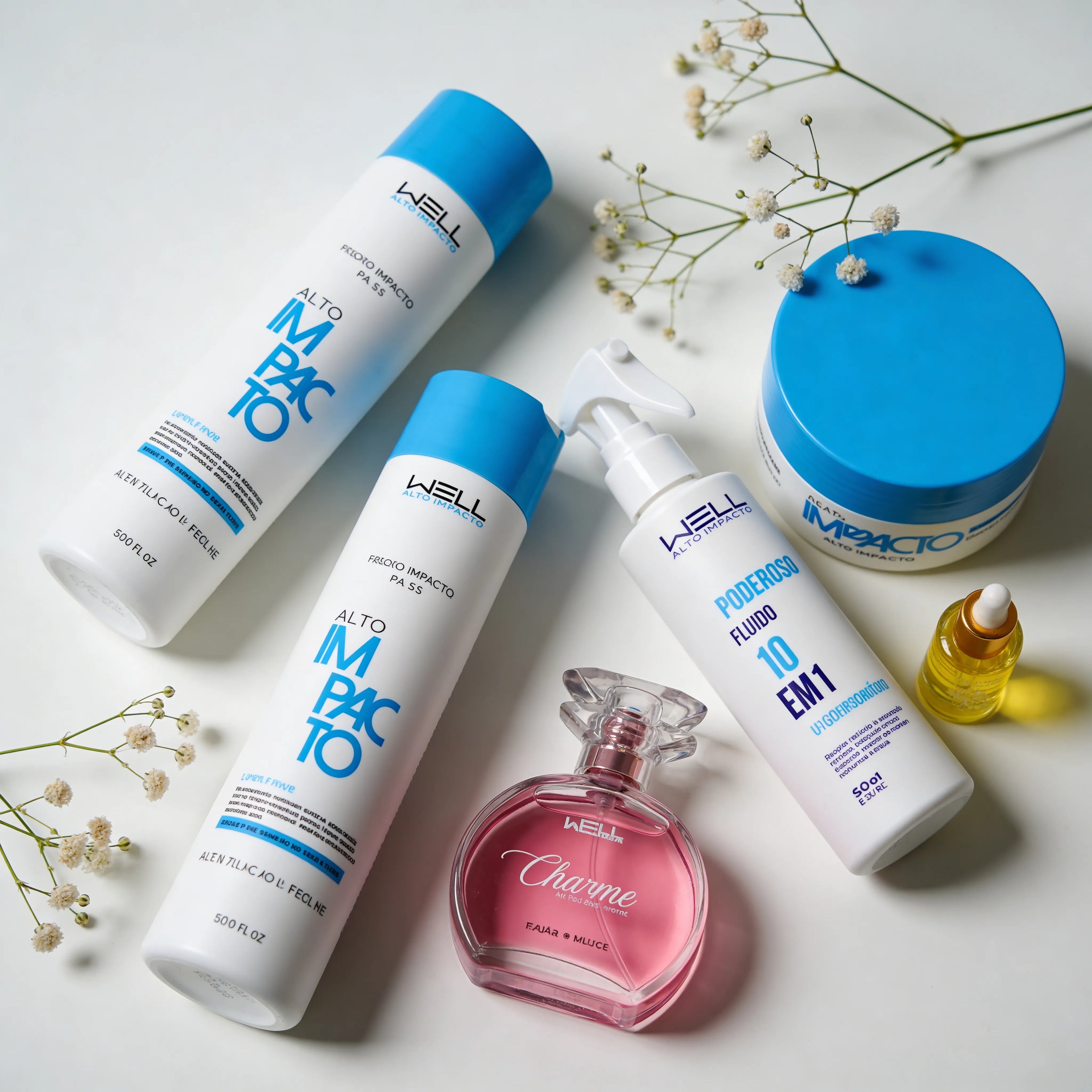 Kit Homer care Alto Impacto Hidratação mais finalizadores