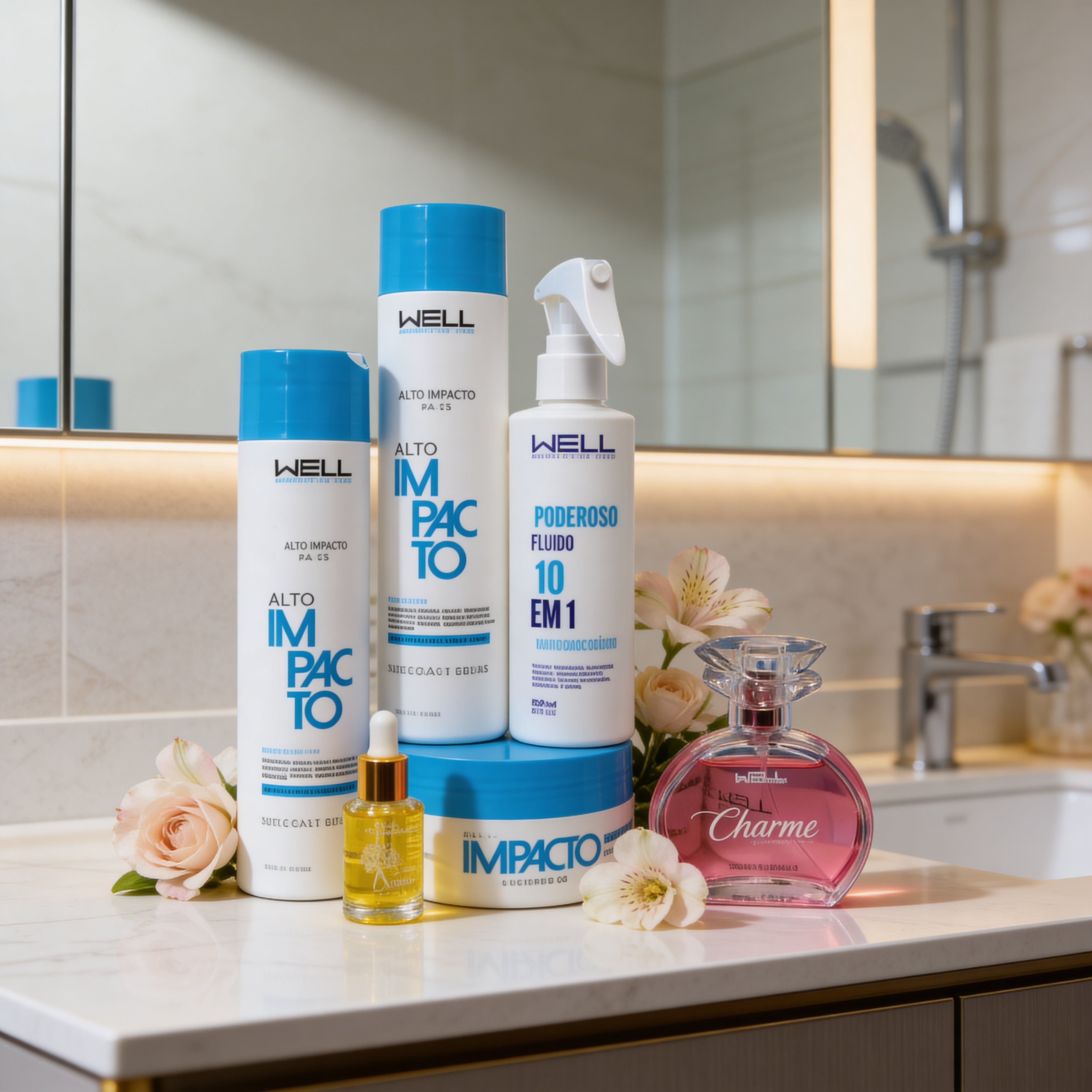 Kit Homer care Alto Impacto Hidratação mais finalizadores